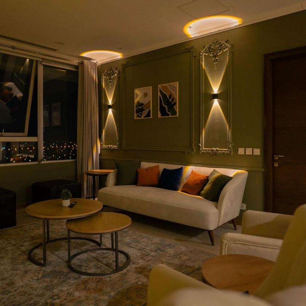 Gold Crest Mall Luxury Apartments with Balcony by Prime Lodging in DHA Lahore